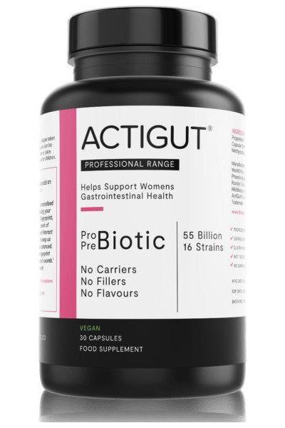 ActiHealth - ActiGut ProPreBiotic for Women - 30 vegan caps - Nutri.se