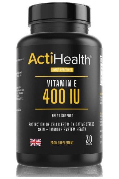 ActiHealth - ActiHealth Vitamin E, 400IU - 30 softgels - Nutri.se