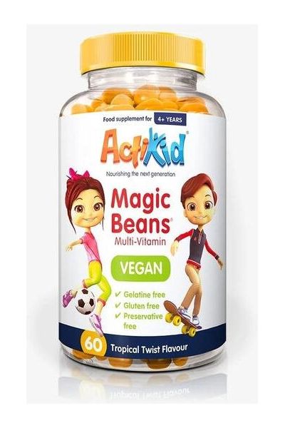 ActiKid - Magic Beans Multi-Vitamin - Vegan - Nutri.se
