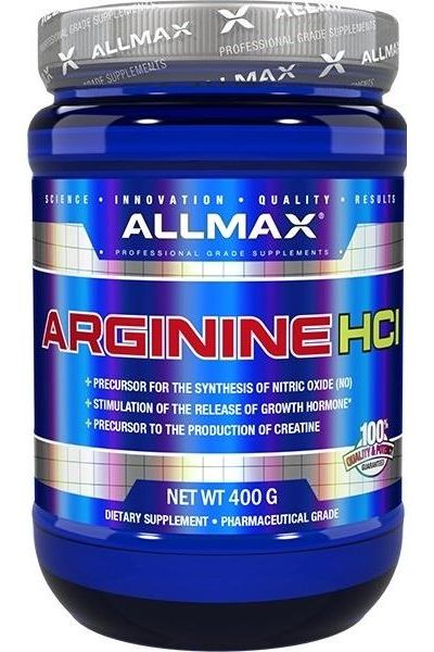 AllMax Nutrition - Arginine HCl - 400 grams - Nutri.se