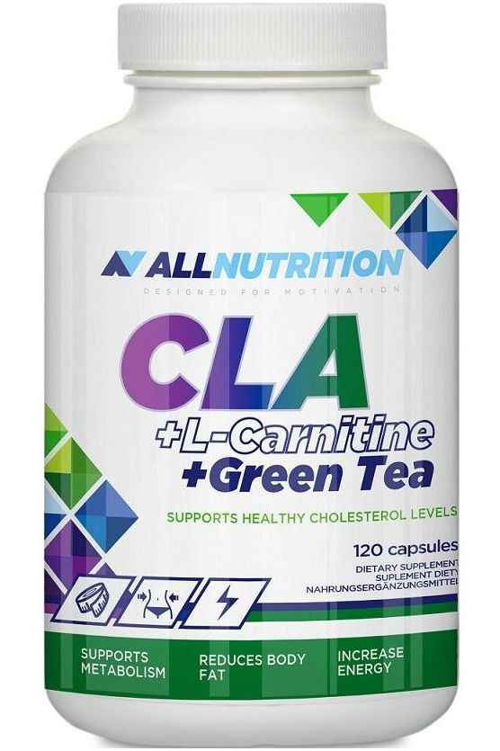 Allnutrition - CLA + L-Carnitine + Green Tea - 120 caps Allnutrition - CLA + L-Carnitine + Green Tea - 120 caps