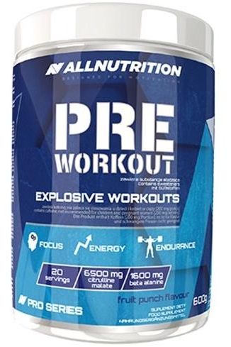 Allnutrition - Pre Workout, Fruit Punch - 600 grams - Nutri.se