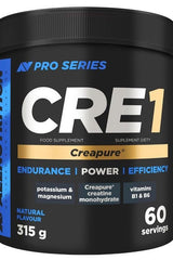 Allnutrition Pro Series CRE1 Creapure creatine supplement for endurance and muscle performance with vitamins.