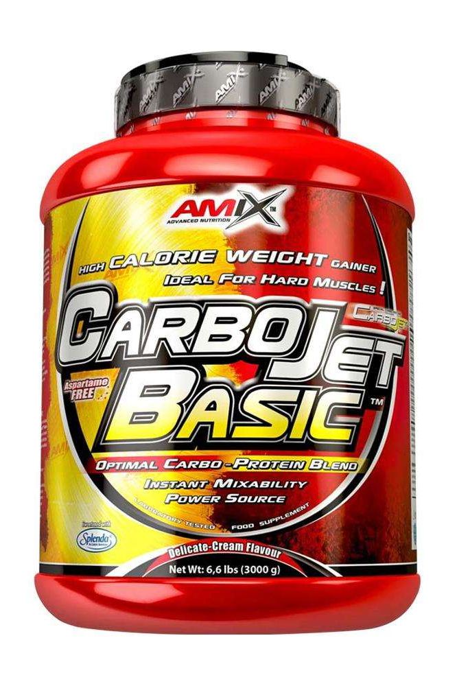 Amix CarboJet Basic protein and carb blend for weight gain, high-calorie sports nutrition, ideal for athletes.