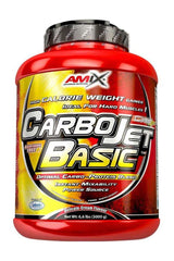 Amix CarboJet Basic protein and carb blend for weight gain, high-calorie sports nutrition, ideal for athletes.