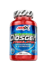 Amix Diosgen Stimulator 100 Capsules - Wild Yam extract for hormone balance and natural anti-inflammatory support.