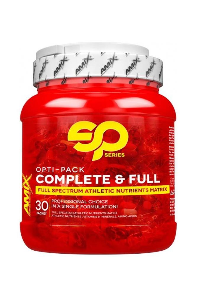 Amix Opti-Pack Complete & Full 30 Packs, full spectrum athletic nutrients for intense training and recovery.