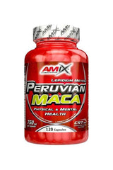 Amix Peruvian Maca supplement - 120 capsules for physical and mental health support