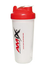Amix Shaker Monster Bottle in red, 600 ml for protein and supplement storage.