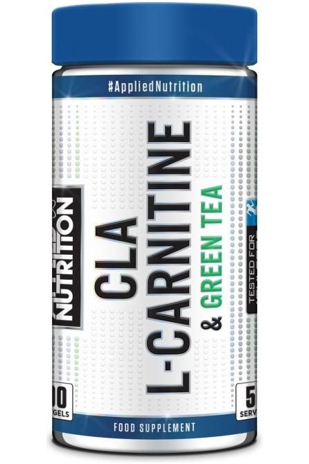 Applied Nutrition - CLA L-Carnitine & Green Tea - 100 softgels - Nutri.se
