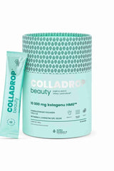Aura Herbals Colladrop® Beauty with 10000 mg collagen HMG™, enriched with vitamin C and coenzyme Q10.
