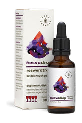 Aura Herbals Resveratrol baksida näringsfakta