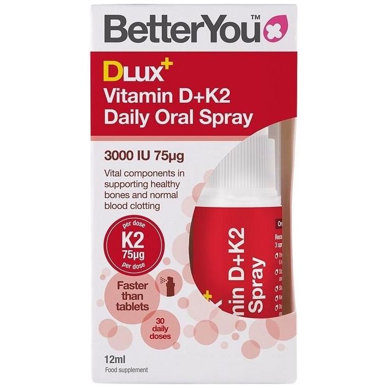 Better You - DLux+ Vitamin D+K2 Daily Oral Spray - 12 ml. - Nutri.se