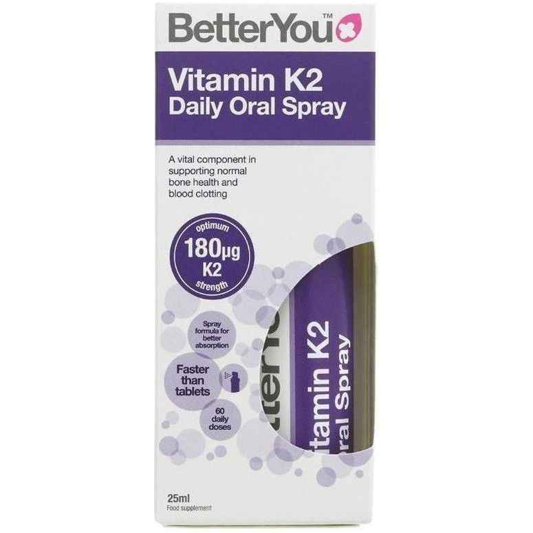 Better You - Vitamin K2 Oral Daily Oral Spray - 25 ml.