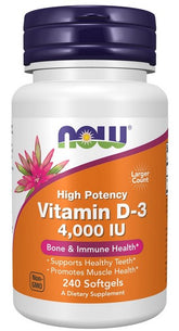 NOW Foods - D-3 vitamiini