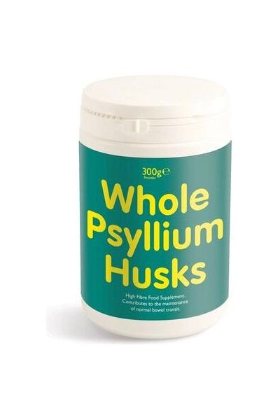 Bio-Kult Whole Psyllium Husks 300g container for digestive health and normal bowel transit.