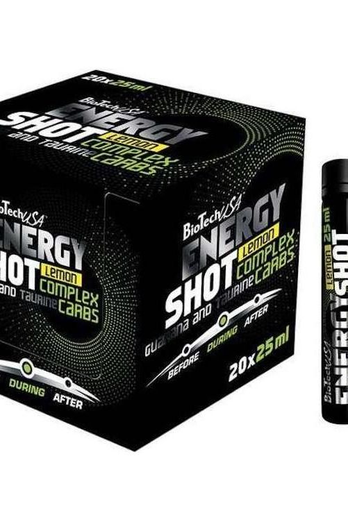 BioTech USA - Energy Shot, Lemon - 20 x 25 ml. - Nutri.se BioTech USA - Energy Shot, Lemon - 20 x 25 ml. - Nutri.se