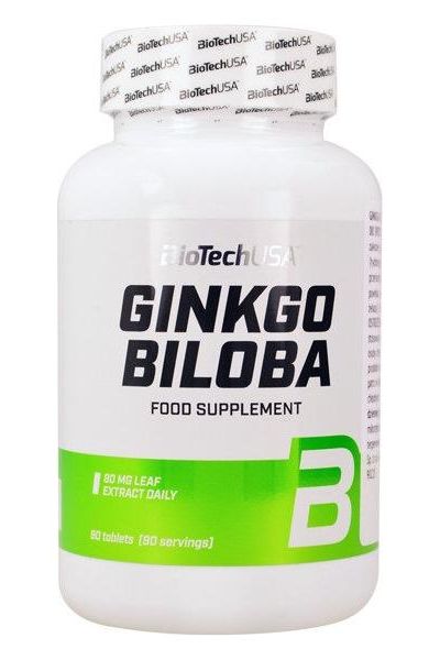 BioTech USA - Ginkgo Biloba - 90 tablets (EAN 5999076245925) - Nutri.se