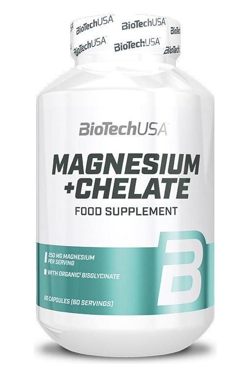 BioTech USA - Magnesium + Chelate - 60 caps - Nutri.se