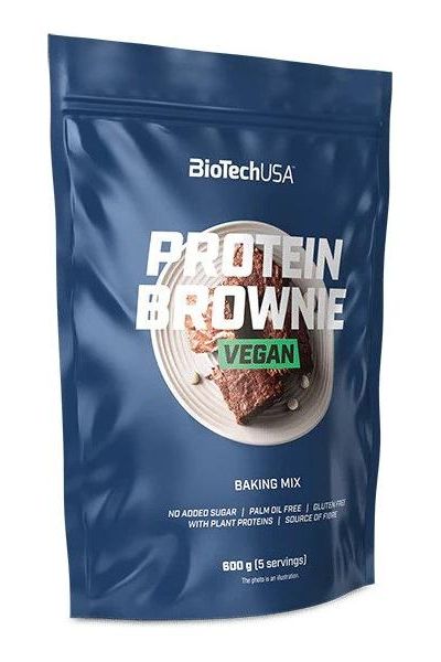 BioTech USA - Protein Brownie Vegan - 600g - Nutri.se