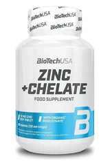 BioTech USA - Zinc + Chelate - 60 tablets - Nutri.se