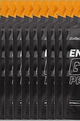 BioTechUSA Energy Gel PRO packs lined up, designed for endurance athletes to restore energy and enhance performance.