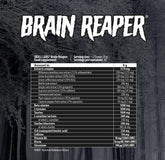 Skull Labs Brain Reaper baksida näringsfakta