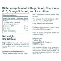Vitaking - Cardiolic - 60 Gelkapsler