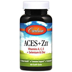 Carlson Labs - ACES + Zn - 60 softgels