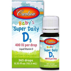 Carlson Labs - Baby's Super Daily D3, 400 IU