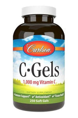 Carlson Labs - C-Gels, 1000mg - 250 softgels - Nutri.se