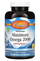 Carlson Labs - Maximum Omega 2000 - Nutri.se