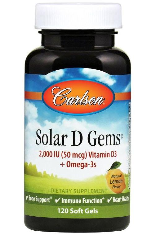 Carlson Labs - Solar D Gems - Nutri.se