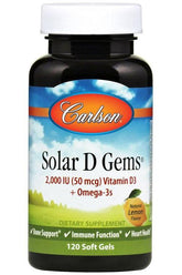 Carlson Labs - Solar D Gems - Nutri.se