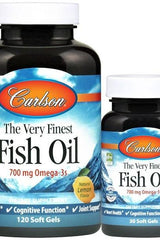 Carlson Labs - The Very Finest Fish Oil - 700mg Omega-3s - Nutri.se