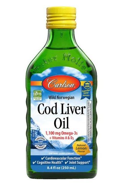 Carlson Labs - Wild Norwegian Cod Liver Oil - Nutri.se