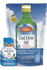 Carlson Labs - Wild Norwegian Cod Liver Oil - Nutri.se