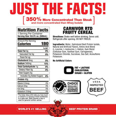 MuscleMeds Fruity Cereal baksida näringsfakta