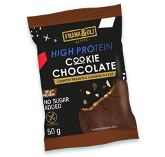 Frank&Oli - High Protein Cookie Chocolate Peanut Caramel 50g