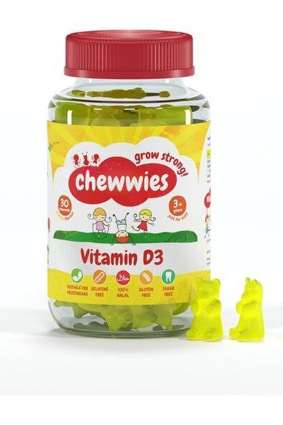 Chewwies - Vitamin D3, Lemon - 30 chewwies - Nutri.se