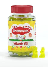Chewwies - Vitamin D3, Lemon - 30 chewwies - Nutri.se