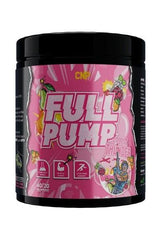 CNP Full Pump supplement container designed for enhanced blood flow and muscle performance.