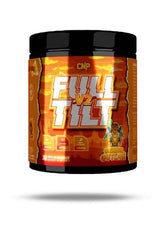 CNP Full Tilt V2 Pre-Workout supplement with vibrant orange packaging designed for enhanced performance.