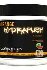 Controlled Labs Orange HydraPush elektrolytpulver för hydrering och prestation, 60 portioner.