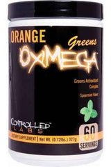 Controlled Labs - Orange OxiMega Greens, Spearmint Flavor - 327 grams