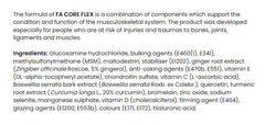 Fa - Flex Core - 120 tabl.