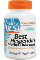 Doctor's Best - Best Hesperidin Methyl Chalcone, 500mg - 60 vcaps