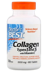 Doctor's Best - Collagen Types 1 and 3 with Vitamin C - Nutri.se