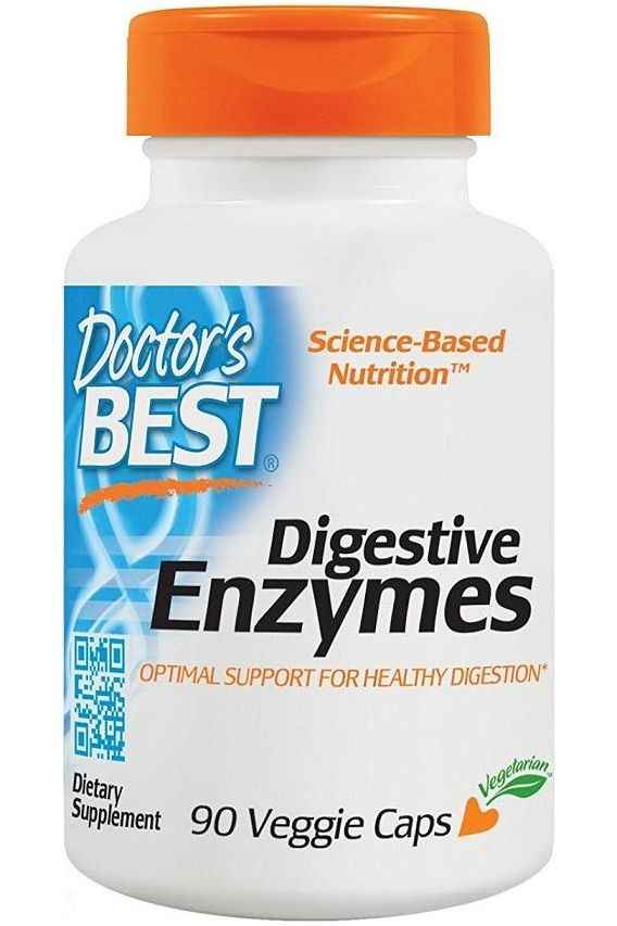 Doctor's Best - Digestive Enzymes - 90 vcaps