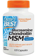 Doctor's Best - Glucosamine Chondroitin MSM with OptiMSM - Nutri.se